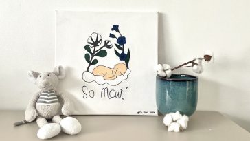 Atelier So Mout' Peinture du logo So Mout' réalisé par Anna