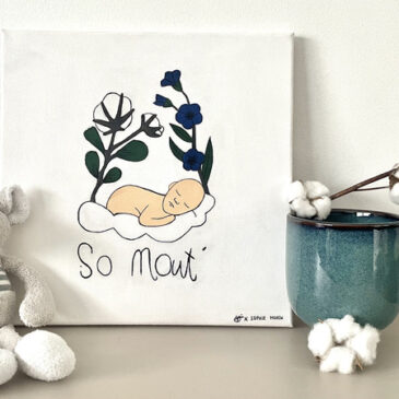 Atelier So Mout' Peinture du logo So Mout' réalisé par Anna