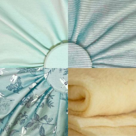Popeline et velours 100% coton et laine de brebis