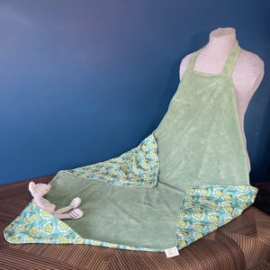 Cape de bain So Mout' Rétro Chic en situation