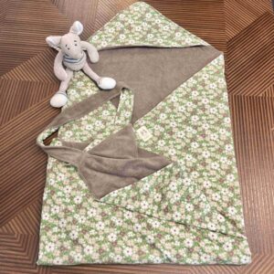 Cape de bain pliée Collection Bohème