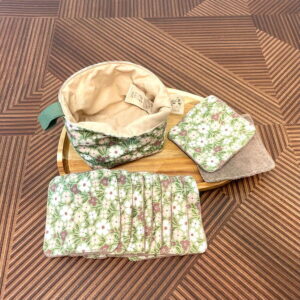 Panière et lingettes Collection Bohème.