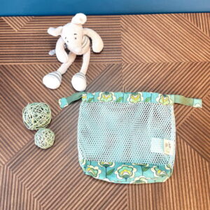 Pochette filet de lavage So Mout’ 100% coton – Collection Rétro Chic